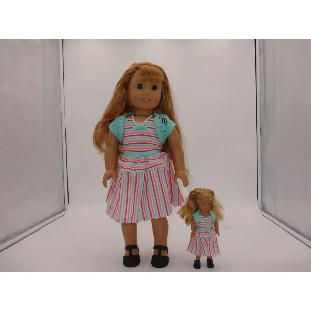 American Girl Maryellen Larkin Doll 18-inch 2014 Edition with a Mini Maryellen D